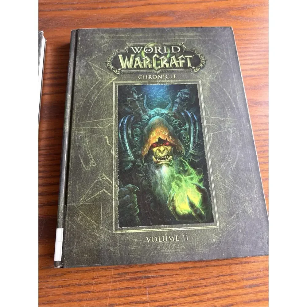 World of Warcraft Chronicle Vol 1 & Vol 2 Hardcover Blizzard Lore Books 2016-17